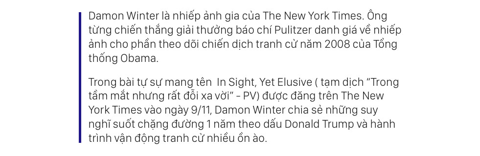 Hai bức ảnh kỳ lạ về hành trình đến Nhà Trắng của Donald Trump - Ảnh 1.