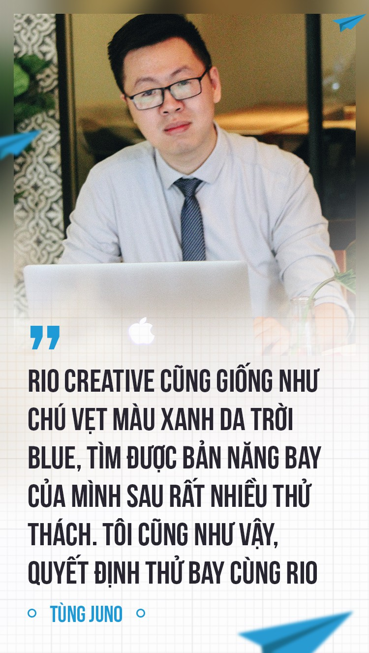 Tùng Juno và RIO Creative: Từ cậu học sinh bị bắt nạt đến thương hiệu tên tuổi ngành sáng tạo - Ảnh 7.