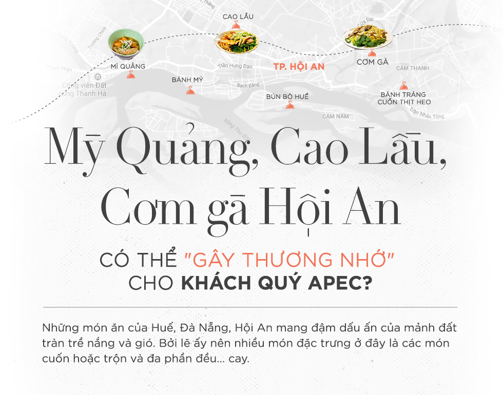 Mỳ Quảng, cao lầu, cơm gà Hội An có thể gây thương nhớ cho khách quý APEC? - Ảnh 1.