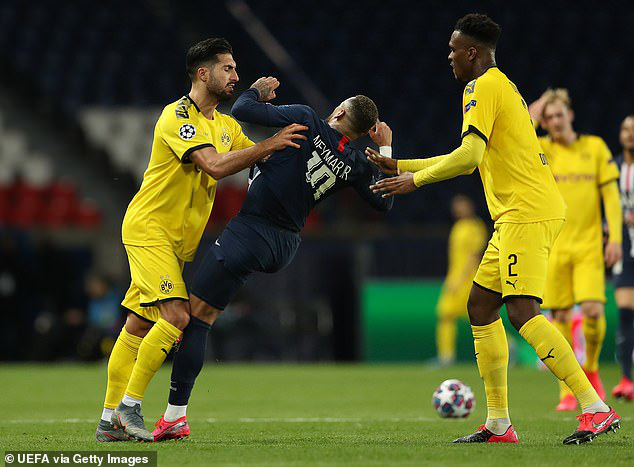 Neymar thoát lời nguyền kỳ quặc, PSG nhấn chìm Dortmund giữa đấu trường trống vắng - Ảnh 4.