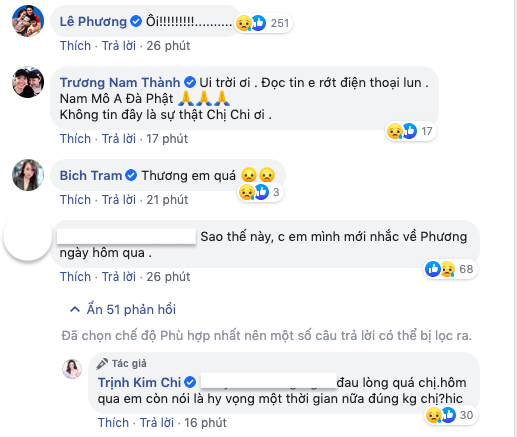 Ốc Thanh Vân sốc không thở nổi, bạn bè đau xót khi biết Mai Phương đột ngột qua đời - Ảnh 3.