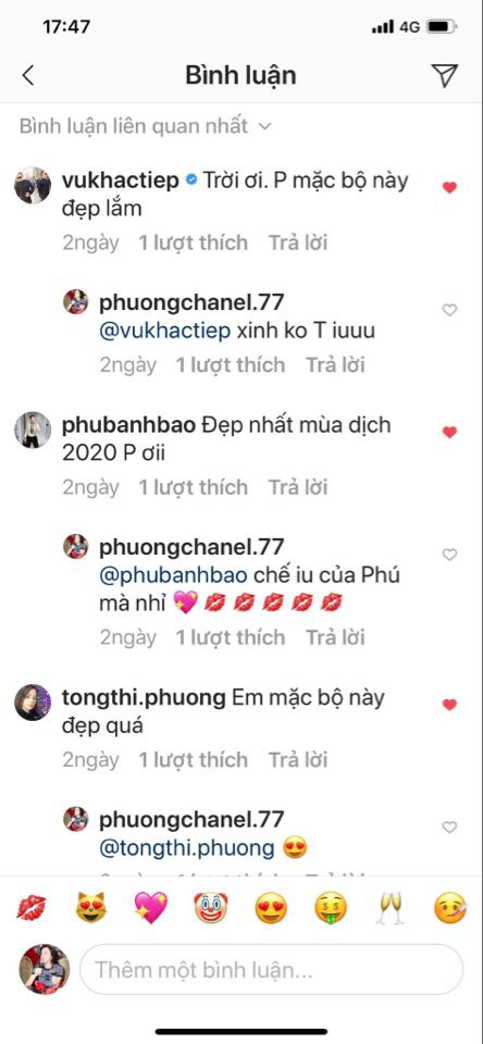 Phượng Chanel được bạn bè khen mặc đẹp khi ở nhà tránh dịch - Ảnh 9.