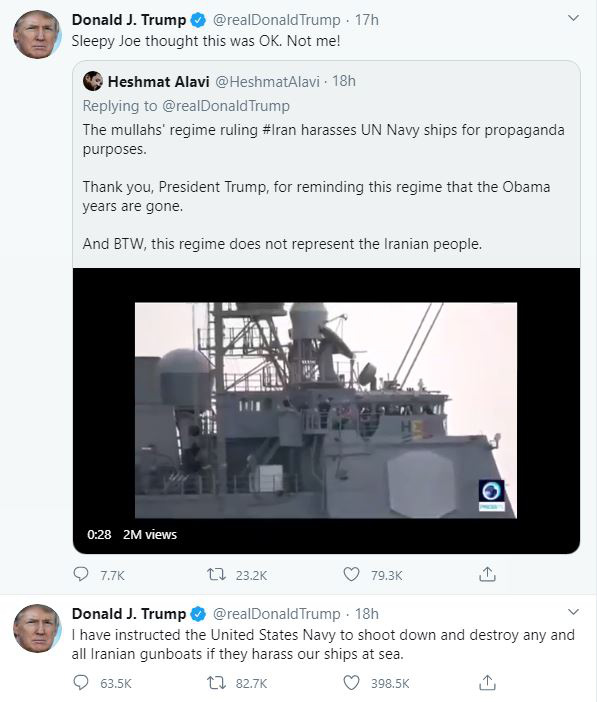 Tổng thống Trump lại vừa cứu giá dầu ngoạn mục chỉ với một dòng tweet đe dọa Iran - Ảnh 2.