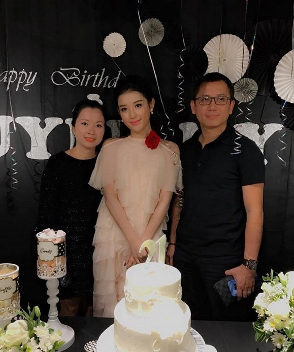 Á hậu Huyền My khoe ảnh bố ruột giàu có, đẹp như tài tử khiến dân mạng trầm trồ - Ảnh 4.