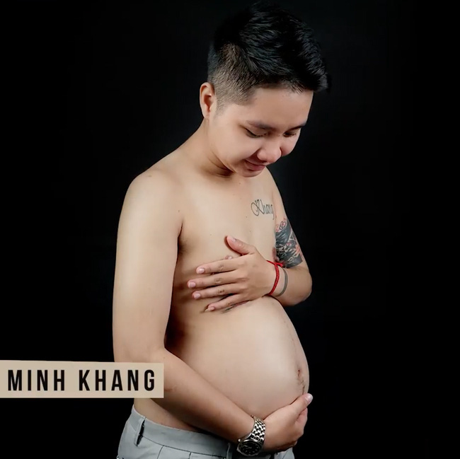 Người đàn ông mang thai, sinh con đầu tiên ở Việt Nam hé lộ hành trình mang thai kỳ lạ - Ảnh 1.