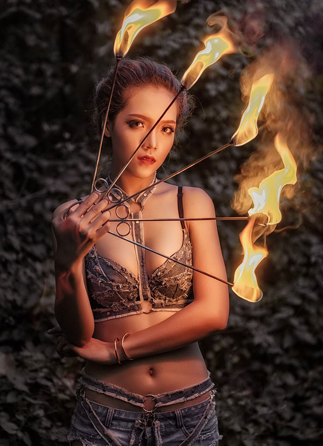 Nghệ sĩ múa lửa Mỹ Kim: Thường xuyên gặp tai nạn, không dám yêu ai vì sợ bị đánh giá - Ảnh 4.