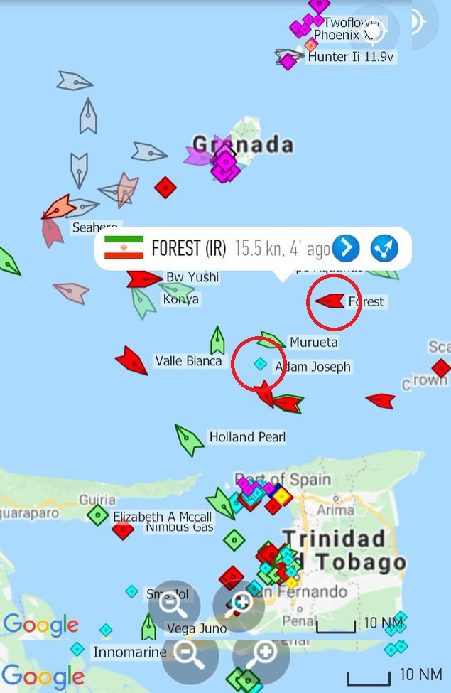 NÓNG: Đối đầu nghẹt thở, Venezuela và Iran thắng 1-0, tàu dầu Iran cắt mặt tàu đặc chủng mang cờ Mỹ - Ảnh 15.