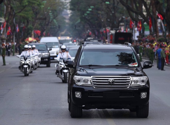 Toàn cảnh Lễ đón Chủ tịch Triều Tiên Kim Jong Un thăm chính thức Việt Nam - Ảnh 3.