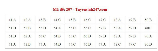 Cập nhật gợi ý đáp án thi môn Hóa học THPT Quốc gia 2019 tất cả các mã đề - Ảnh 3.