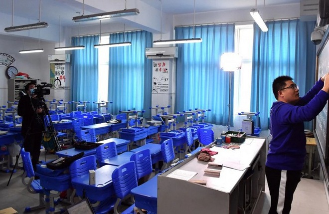 Mô hình trường học trực tuyến lên ngôi tại Trung Quốc vì dịch bệnh Corona - Ảnh 4.