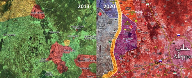 Cú nốc ao của Nga-Syria dành cho Thổ Nhĩ Kỳ: Còn lại những gì ở tây bắc Aleppo? - Ảnh 1.