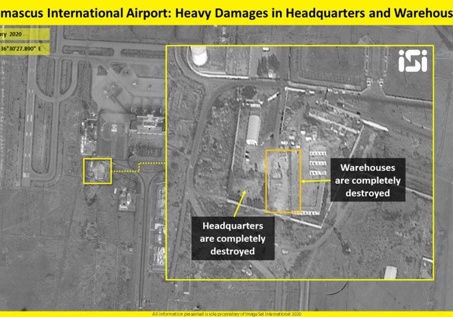 Israel không kích đánh sập sở chỉ huy đầu não của đặc nhiệm Iran ở Syria - Ảnh 1.