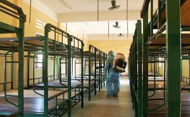 Đà Nẵng: Trường Quân sự Quân khu 5 sẵn sàng đón 1.600 công dân trở về từ vùng dịch - Ảnh 1.