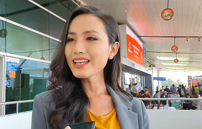 Hoa hậu chuyển giới đầu tiên của Việt Nam Hoài Sa: Mang 120kg hành lý đi Thái, sức khỏe chưa ổn định - Ảnh 3.