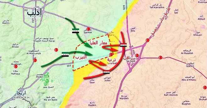 Phiến quân Syria tái chiếm cối xay thịt, KQ Nga thẳng tay tung đòn sấm sét? - Ảnh 1.