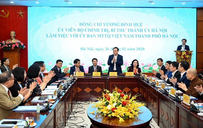 Bí thư Hà Nội Vương Đình Huệ: Bảo vệ Thủ đô trước dịch Covid-19 cũng là bảo vệ cho cả nước - Ảnh 3.