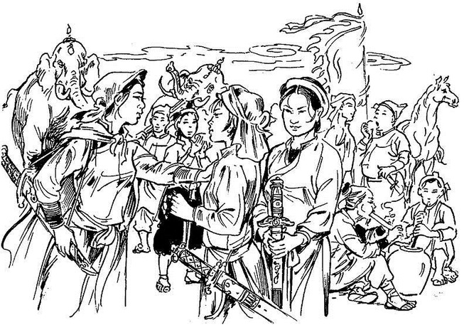 Hai chị em dòng dõi Vua Hùng, làm nên cuộc lật đổ trời long đất lở trong sử Việt - Ảnh 4.