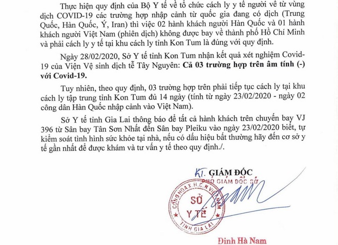 Đi cùng 2 người Hàn Quốc, hành khách cả chuyến bay được khuyến cáo tự kiểm soát - Ảnh 1.