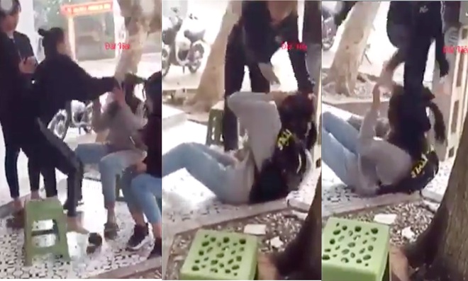 Xác minh video nữ sinh đánh đập, đá liên tiếp vào mặt bạn gái cùng trường - Ảnh 1.