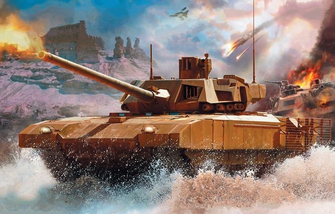 Nga mờ mắt đưa xe tăng T-14 Armata tới Syria: Cực mạo hiểm, được ăn cả ngã về không? - Ảnh 1.