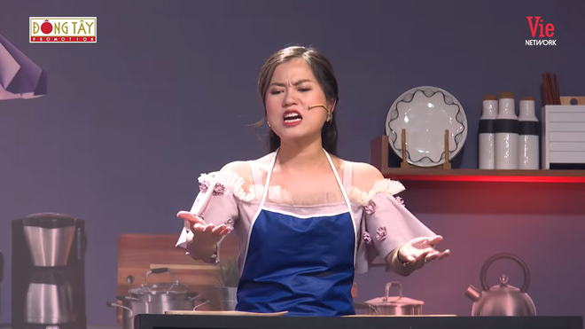 Hari Won choáng váng khi bị Huỳnh Lập phi thẳng chiếc giỏ vào mặt - Ảnh 6.