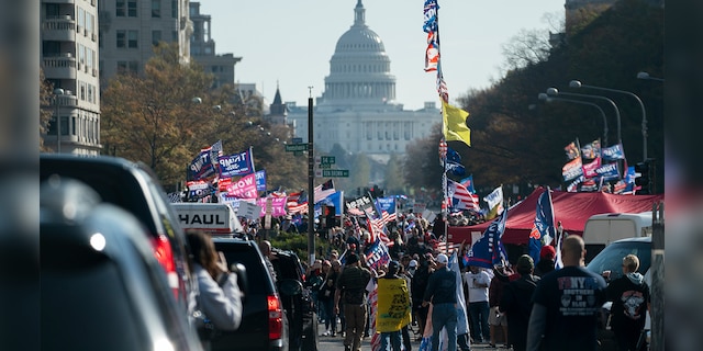 Hàng chục nghìn người biểu tình đổ về Washington, D.C., hô hào thêm 4 năm cho Tổng thống Trump - Ảnh 4.