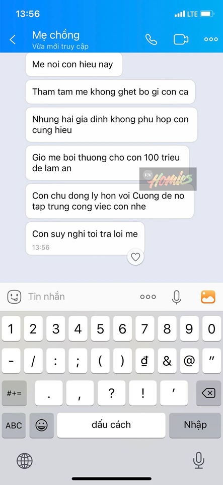 Con dâu ngã sẩy thai, mẹ chồng gửi tin nhắn với nội dung gây phẫn nộ - Ảnh 1.