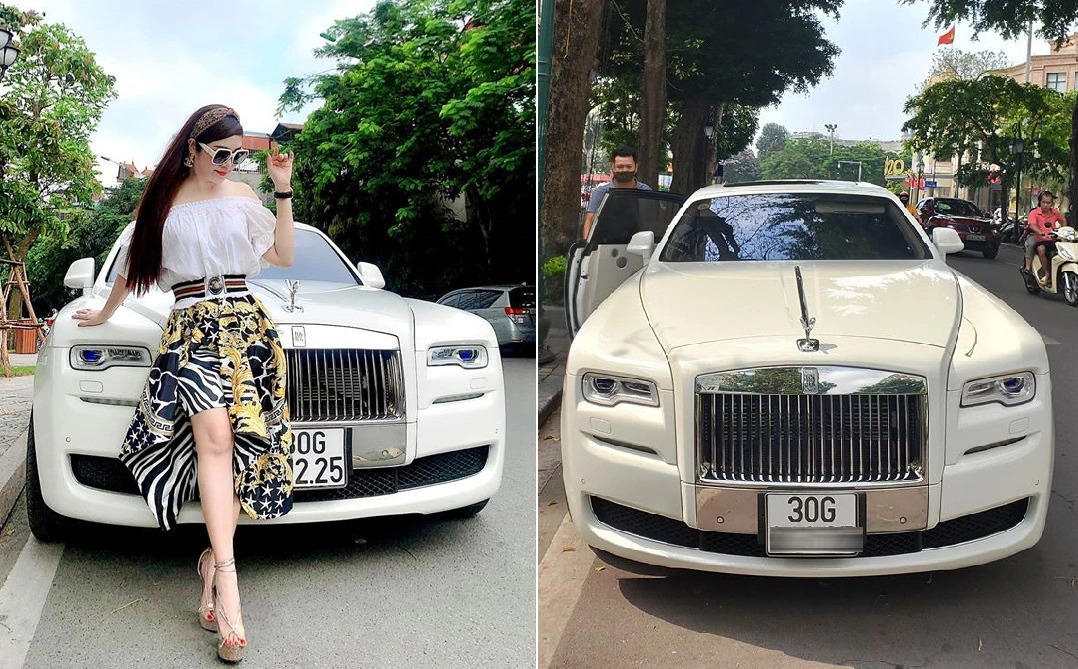 Bà chủ xinh đẹp buôn kim cương, đi Rolls-Royce tại Hà Nội là ai?