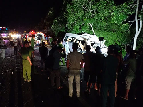 Tai nạn 8 người tử vong ở Bình Thuận: 1 phút trước tai nạn, xe khách giảm tốc độ từ 80km/h xuống 69km/h - Ảnh 2.