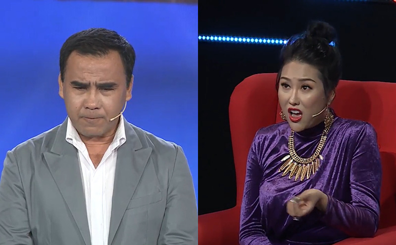Phi Thanh Vân tranh luận căng thẳng với MC Quyền Linh trên truyền hình