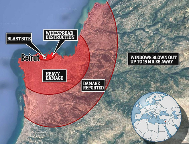 Tiết lộ tin mới gây sốc về vụ nổ kinh hoàng ở Beirut: Thế giới rúng động - Ảnh 5.