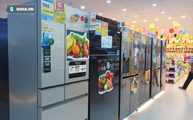 Nhiều mẫu tủ lạnh dung tích lớn tiếp tục giảm giá “kịch sàn”