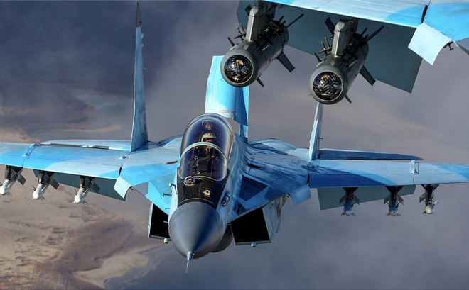MiG-35 “đổ bộ” xuống căn cứ đầu não Khmeimim ở Syria: Nga đang chơi ván cờ cực lớn?