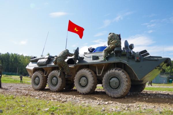 Quá xuất sắc, Việt Nam vào thẳng bán kết Tank Biathlon 2020; Đội tuyển phòng hóa về đích - Ảnh 5.