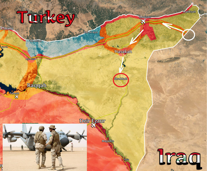 Hé lộ lý do QĐ Saudi thâm nhập miền đông Syria: Cứu Mỹ khỏi thế bị Nga và Iran hất cẳng? - Ảnh 1.