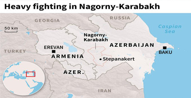 Báo Israel: Xung đột Armenia - Azerbaijan bùng nổ, Trung Đông như chỉ mành treo chuông? - Ảnh 1.