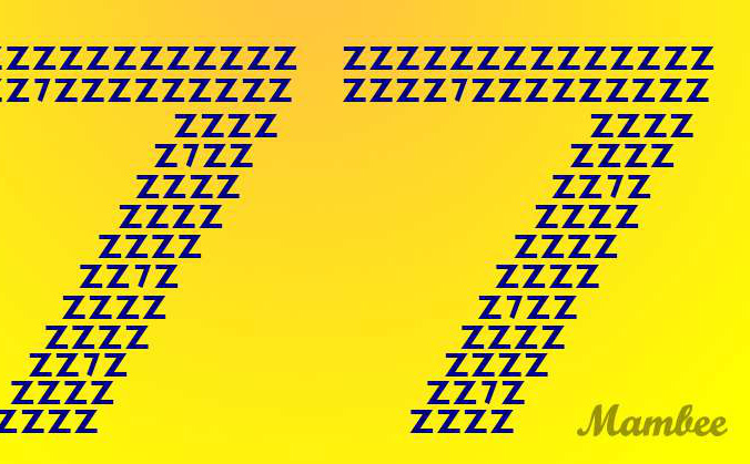 Thách thức thị giác: Đố bạn tìm ra chính xác 10 con số 7 trong vòng 8 giây!