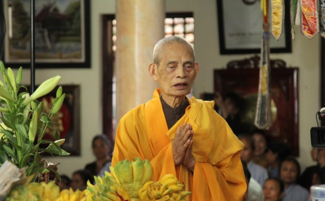 Đại lão Hòa thượng Thích Phổ Tuệ - Pháp chủ Giáo hội Phật giáo Việt Nam viên tịch ở tuổi 105