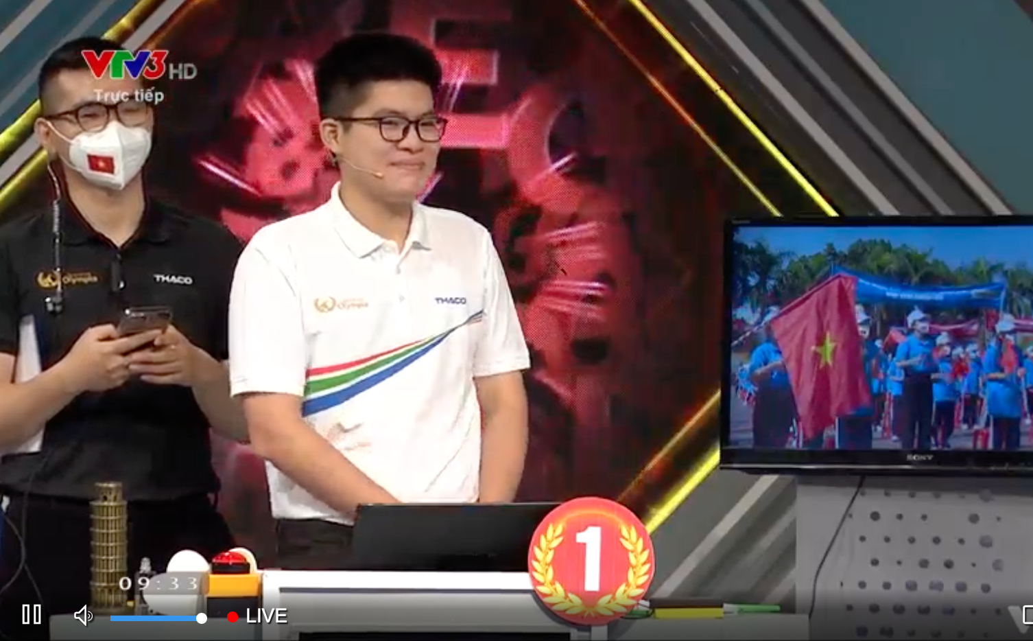 Nam sinh Quảng Ninh trở thành nhà vô địch Đường lên đỉnh Olympia 2021 với tổng điểm ấn tượng
