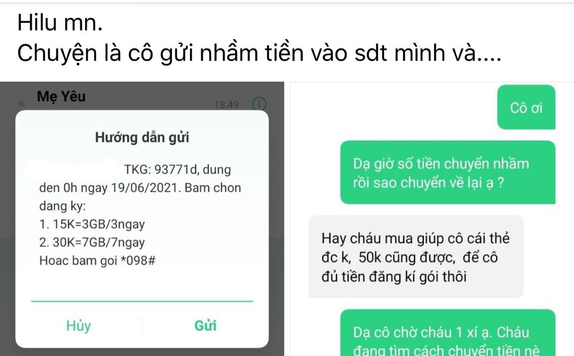 100.000 đồng nạp nhầm cùng những tin nhắn "gây sốt" MXH giữa nữ sinh 15 tuổi và nữ giáo viên vùng cao