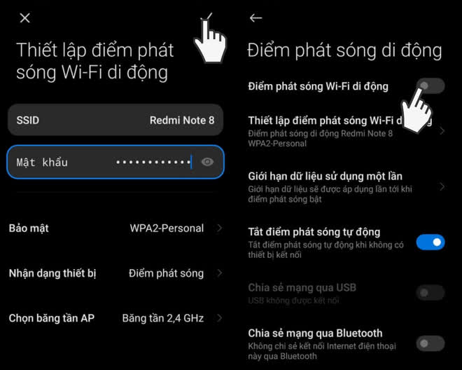 Cách phát WiFi từ điện thoại iPhone và Android nhanh, đơn giản nhất - Ảnh 8.