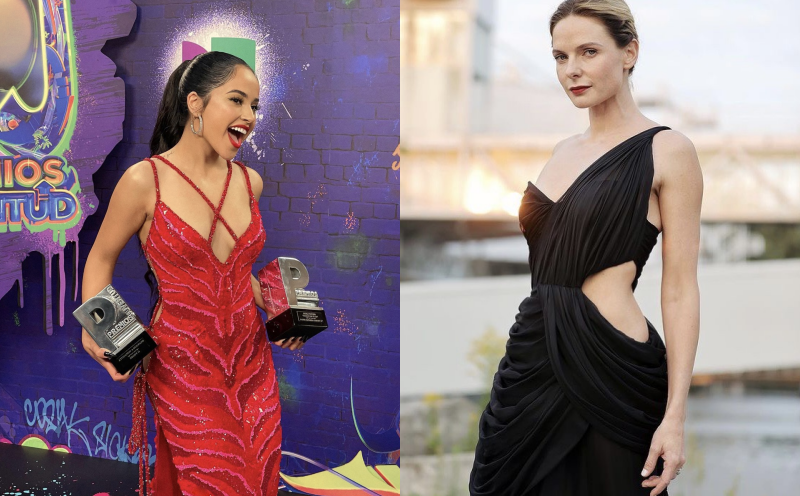 Rebecca Ferguson, Becky G quyến rũ với đầm Công Trí