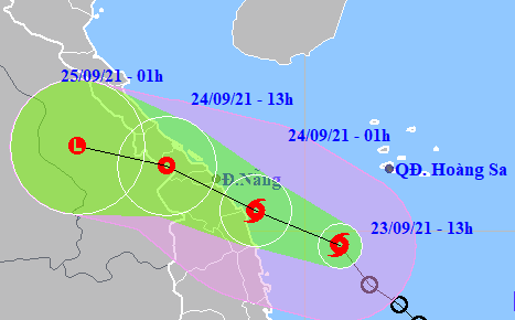 Tin bão khẩn cấp cơn bão số 6: Cách biển Bình Định 180km, giật cấp 10
