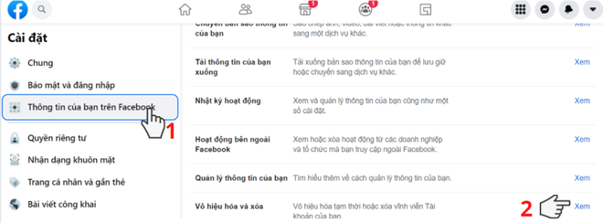 Video: Cách khóa tài khoản Facebook tạm thời, vĩnh viễn ở máy tính, điện thoại - Ảnh 9.