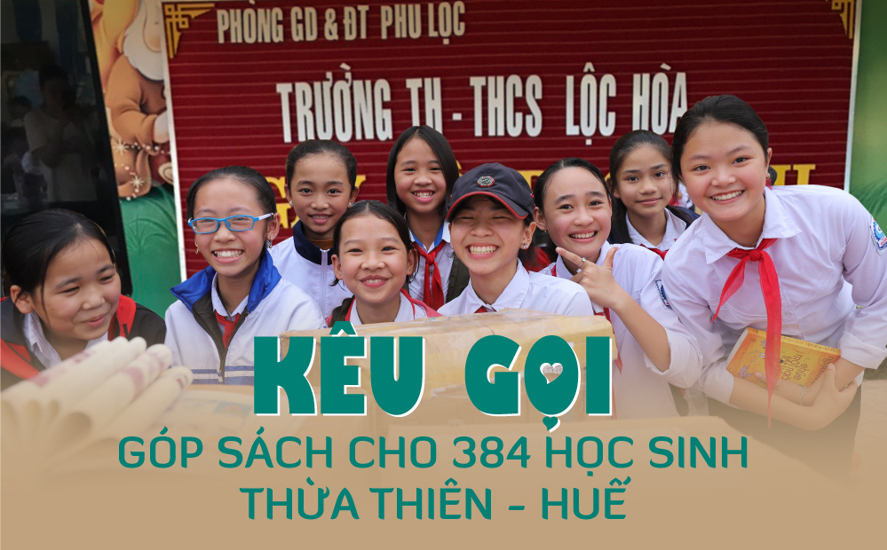 Học sinh nghèo Lộc Hòa đang rất cần sách