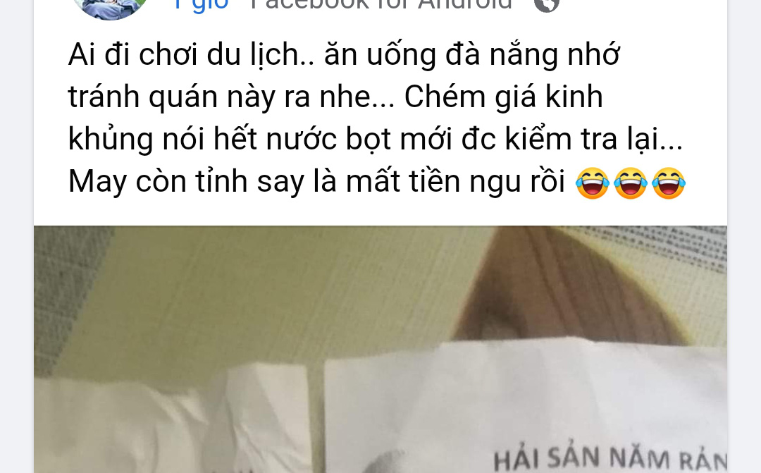 Lại ồn ào quán hải sản Năm Rảnh ở Đà Nẵng bị tố &quot;chặt chém&quot; du khách