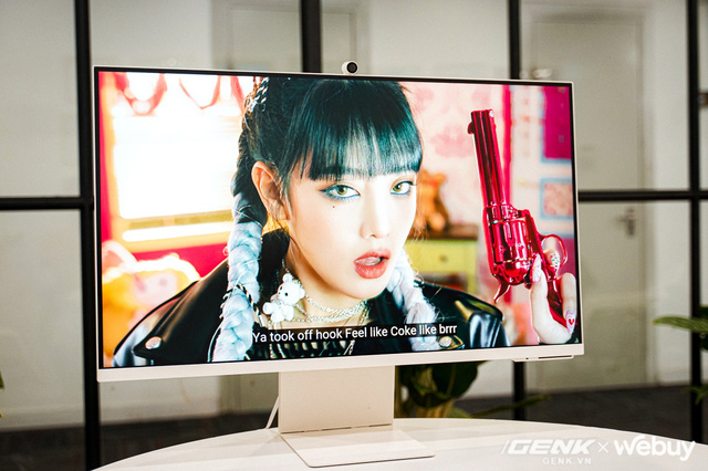 Ấn tượng đầu Samsung Smart Monitor M8: Tấm nền 4K 32”, webcam nam châm, dùng thay TV - Ảnh 22.