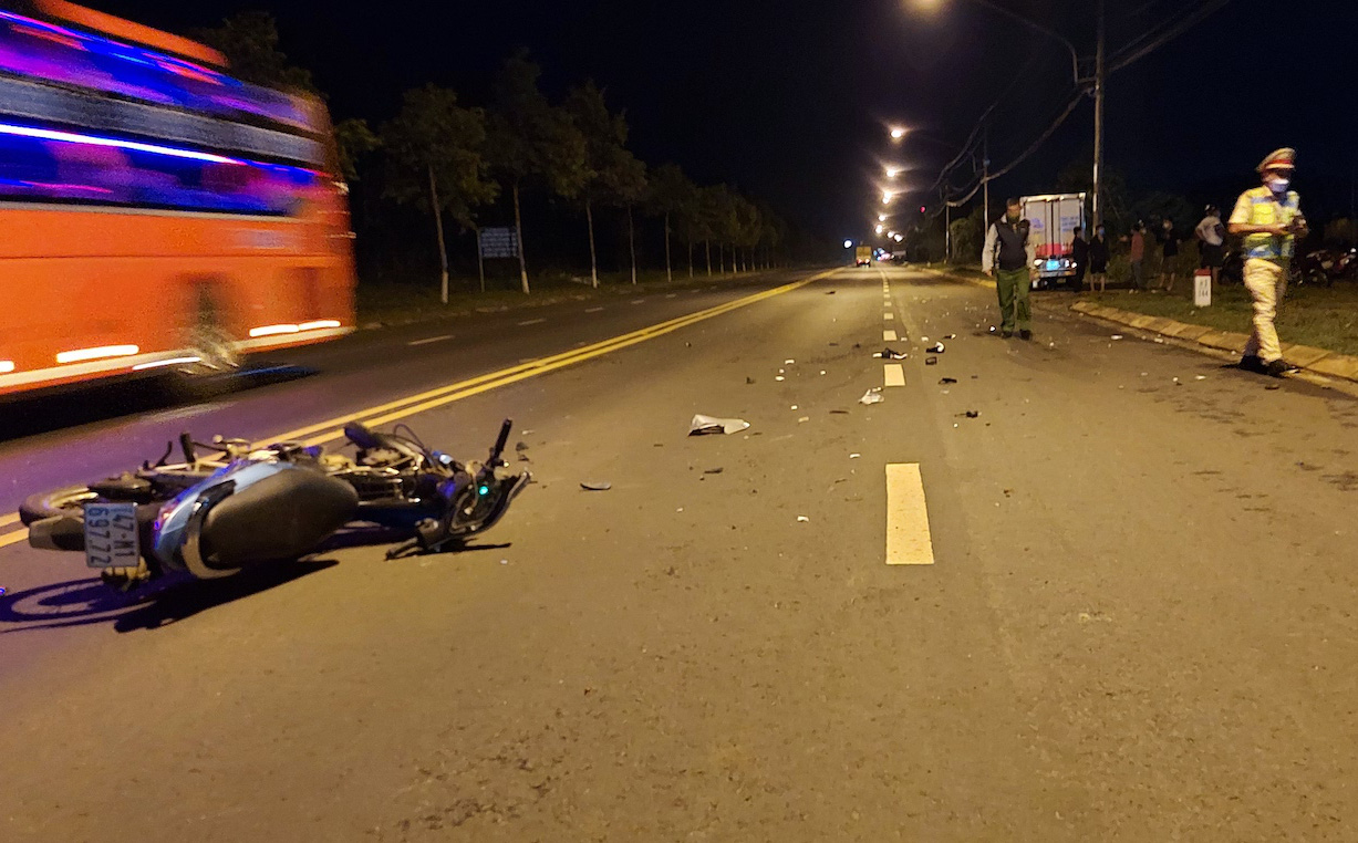 Va chạm giữa hai xe máy, hai người thiệt mạng
