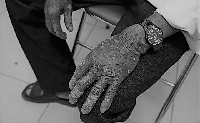 Bị thuốc diệt cỏ đổ vào người, người đàn ông không đi khám, bị ảnh hưởng nặng nề