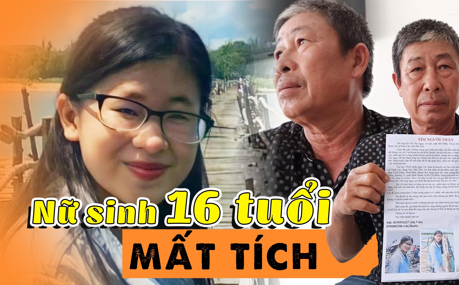 Bố nữ sinh 16 tuổi mất tích đau đớn tiết lộ cuộc gọi gần nhất của con gái